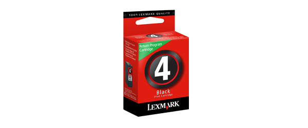 #4 Black Return Program Print Cartridge