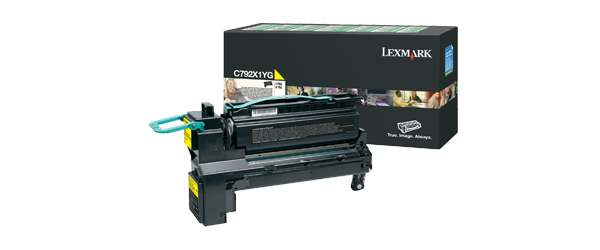 CS796 visszajuttatási programban részt vevő különlegesen nagy kapacitású sárga nyomtatópatron (18K)